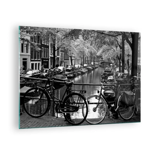 Glass picture - A Very Dutch View - 70x50 cm