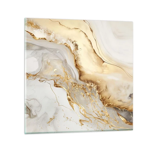 Glass picture - Abstract: Beauty and Good - 60x60 cm