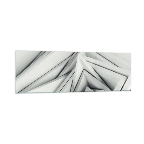 Glass picture - Acute Angles Budding - 160x50 cm