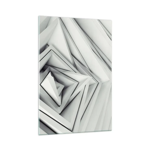 Glass picture - Acute Angles Budding - 70x100 cm