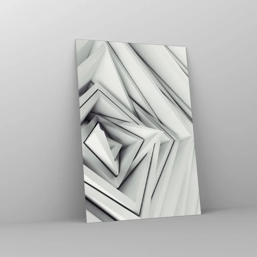 Glass picture - Acute Angles Budding - 70x100 cm