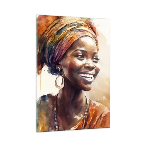 Glass picture - African Queen - 50x70 cm