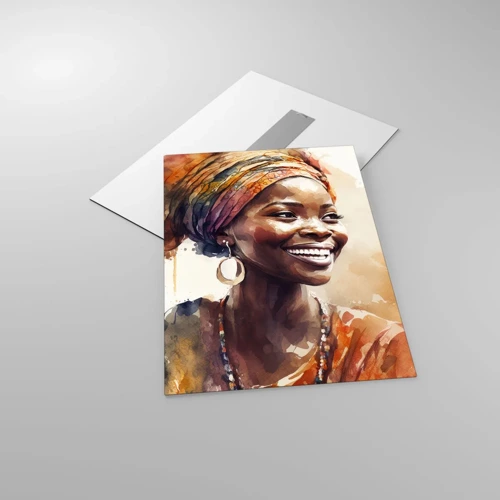 Glass picture - African Queen - 50x70 cm