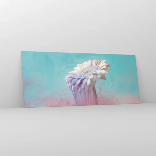 Glass picture - Afterlife of Flowers - 120x50 cm