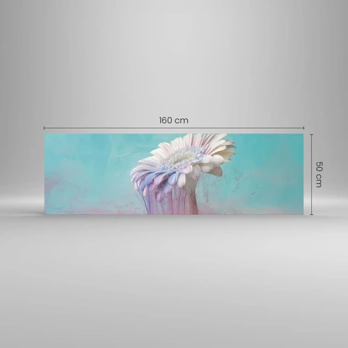 Glass picture - Afterlife of Flowers - 160x50 cm