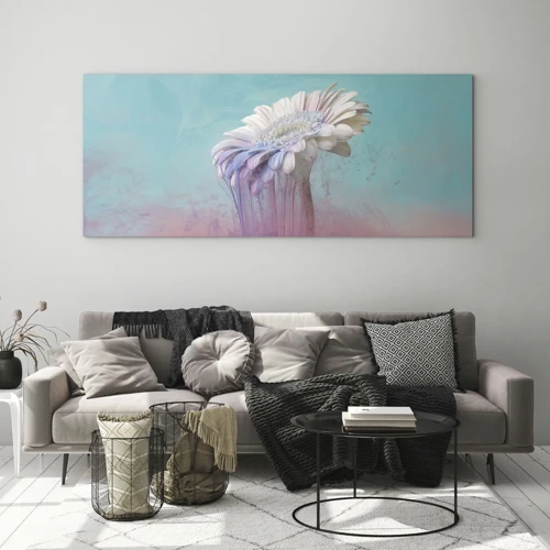 Glass picture - Afterlife of Flowers - 160x50 cm