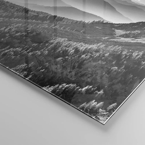 Glass picture - All the Way to the Horizon - 120x50 cm