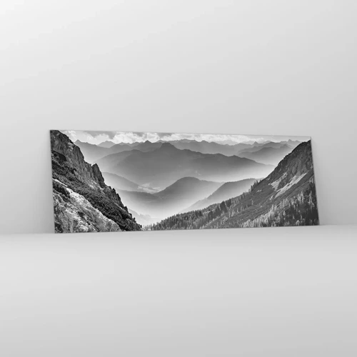 Glass picture - All the Way to the Horizon - 90x30 cm