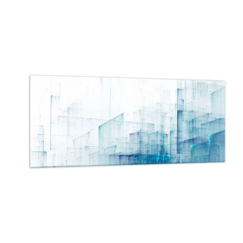 Glass picture - And There Was Space - 100x40 cm