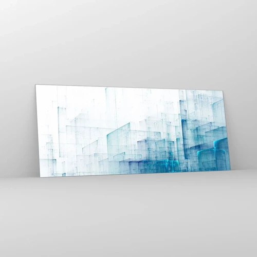 Glass picture - And There Was Space - 120x50 cm