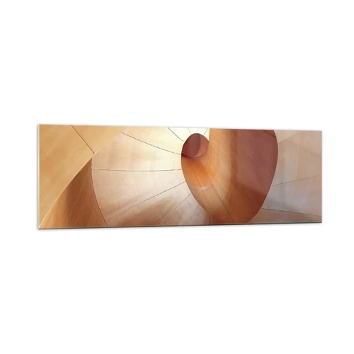 Glass picture - Architectural Serpentine - 160x50 cm