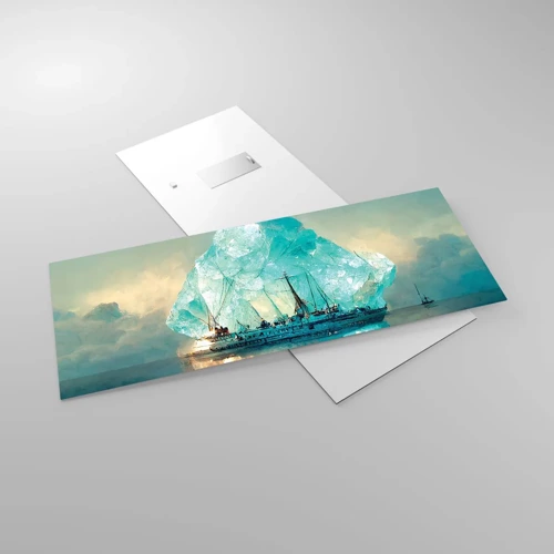 Glass picture - Arctic Diamond - 100x40 cm