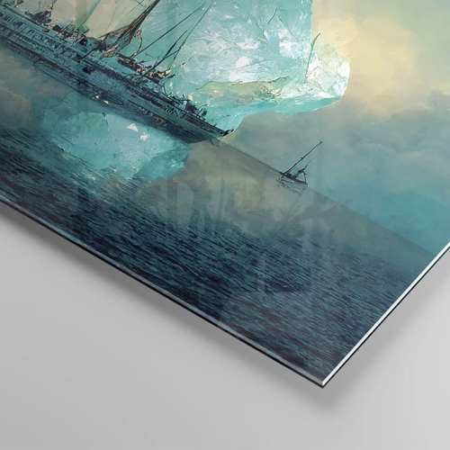 Glass picture - Arctic Diamond - 100x40 cm