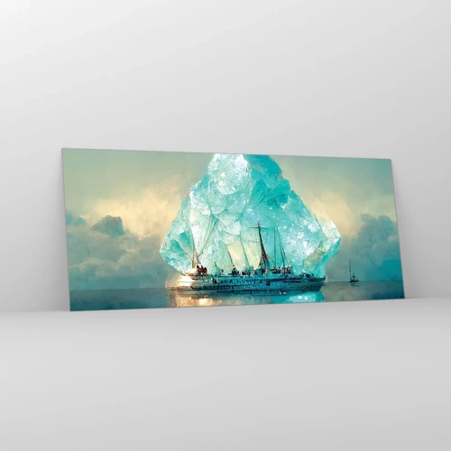 Glass picture - Arctic Diamond - 120x50 cm