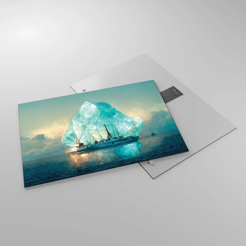 Glass picture - Arctic Diamond - 70x50 cm