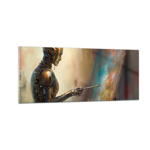 Glass picture - Art of the Future - 100x40 cm