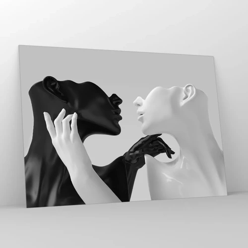 Glass picture - Attraction - Desire - 100x70 cm