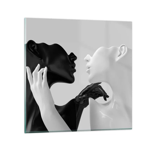Glass picture - Attraction - Desire - 50x50 cm