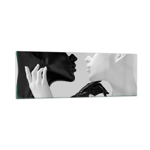 Glass picture - Attraction - Desire - 90x30 cm