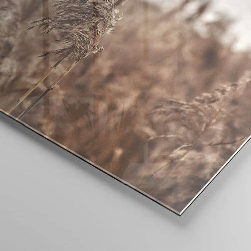 Glass picture - Autumn Has Arrived in the Fields - 160x50 cm