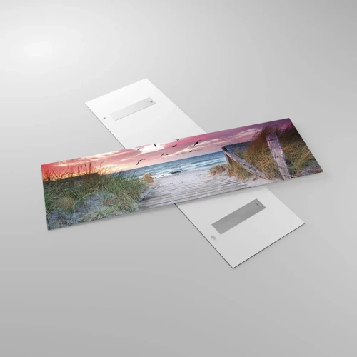 Glass picture - Baltic Impression - 160x50 cm