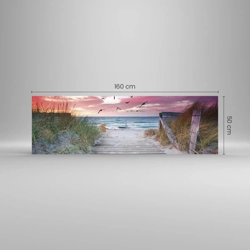 Glass picture - Baltic Impression - 160x50 cm