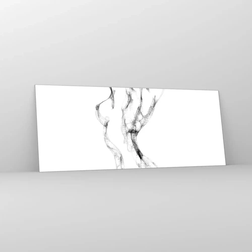 Glass picture - Beautiful and Strong - 100x40 cm