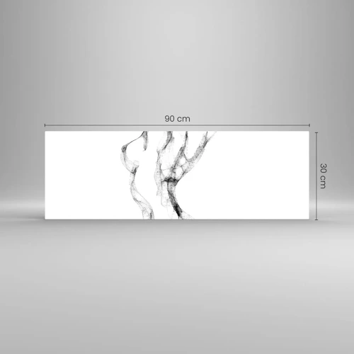 Glass picture - Beautiful and Strong - 90x30 cm