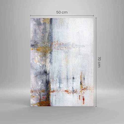 Glass picture - Behind a Curtain of Air - 50x70 cm