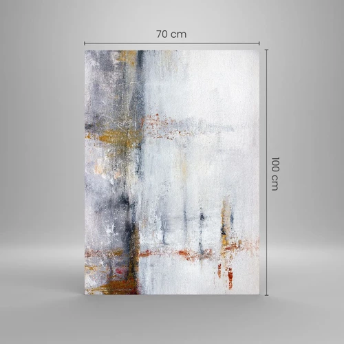 Glass picture - Behind a Curtain of Air - 70x100 cm