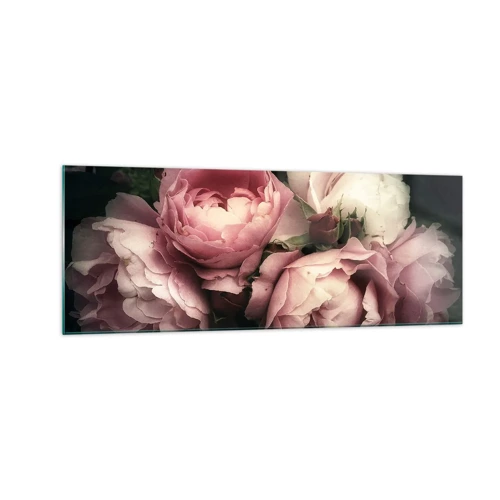 Glass picture - Belle Epoque Charm - 140x50 cm