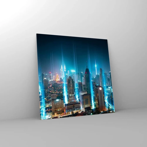 Glass picture - Berlin Lights - 30x30 cm