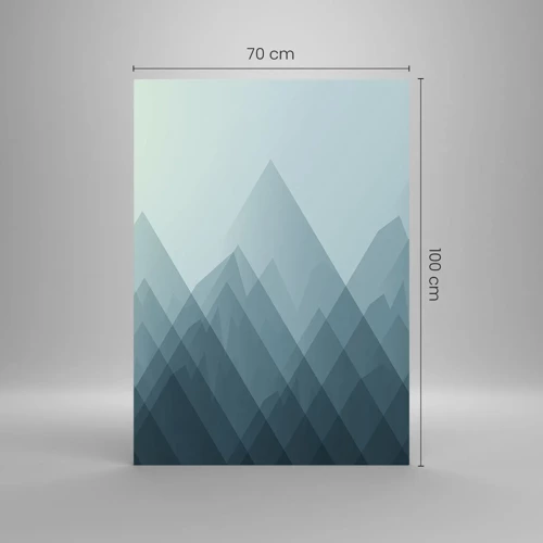 Glass picture - Big, Bigger, the Biggest - 70x100 cm