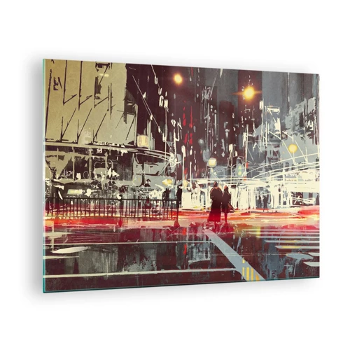 Glass picture - Big City Trip - 70x50 cm