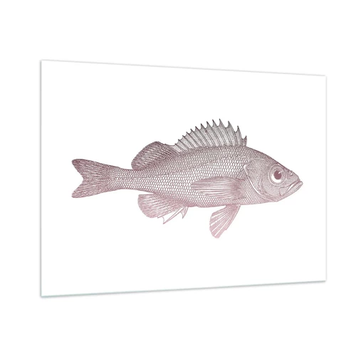 Glass picture - Big-eyed Fish - 100x70 cm