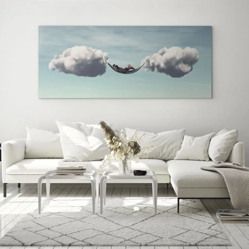 Glass picture - Blissful Moment - 100x40 cm