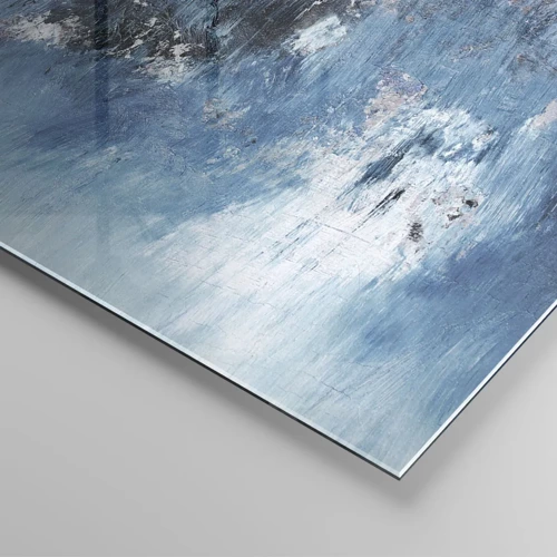 Glass picture - Blue Rhapsody - 60x60 cm