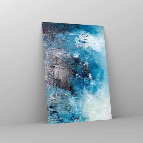 Glass picture - Blue Rhapsody - 70x100 cm