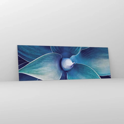 Glass picture - Blue from the Sky - 90x30 cm