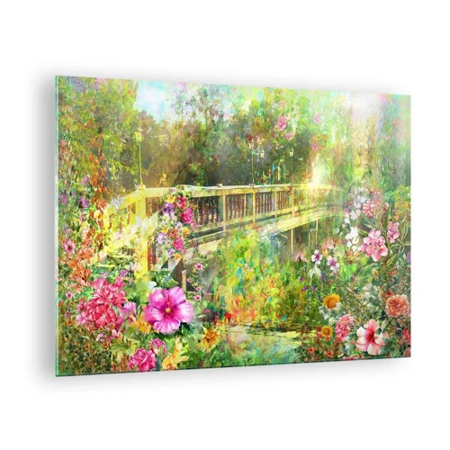 Glass picture - Bridge of Spring Sighs - 70x50 cm