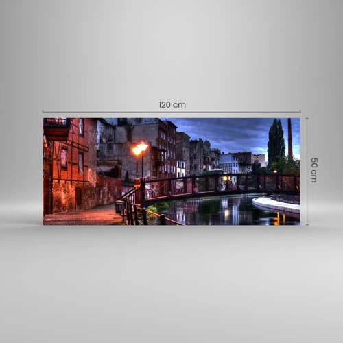 Glass picture - Bydgoszcz You Did Not Know - 120x50 cm