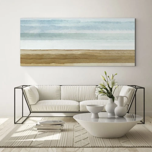Glass picture - Calming - 100x40 cm