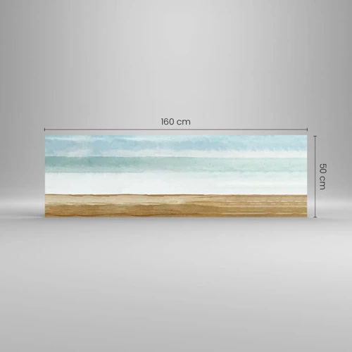 Glass picture - Calming - 160x50 cm
