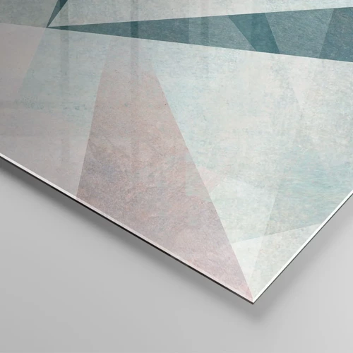 Glass picture - Calmly but Dynamically - 100x40 cm
