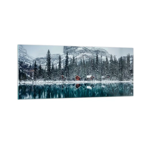 Glass picture - Canadian Retreat - 100x40 cm