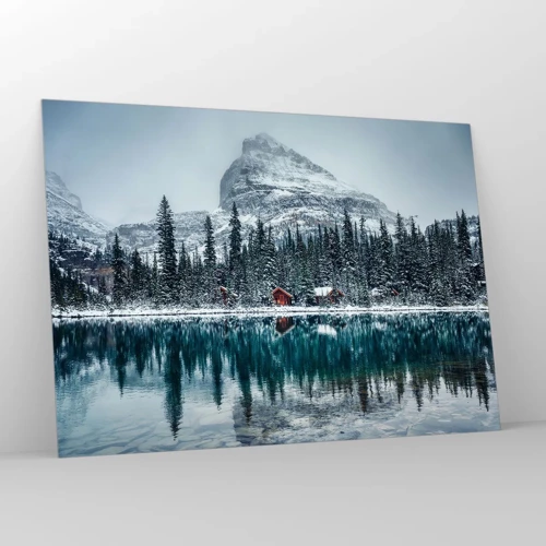 Glass picture - Canadian Retreat - 100x70 cm