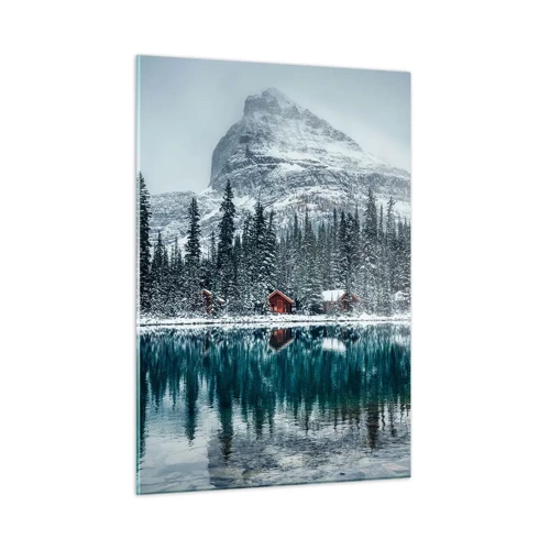 Glass picture - Canadian Retreat - 50x70 cm