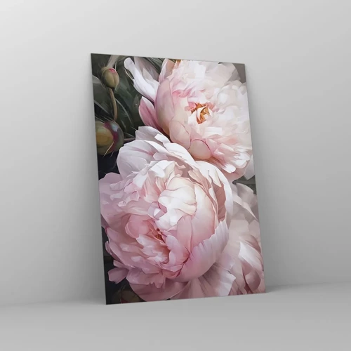 Glass picture - Captured in Full Bloom - 50x70 cm
