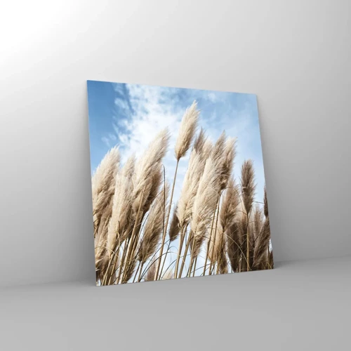 Glass picture - Caress of Sun and Wind - 60x60 cm