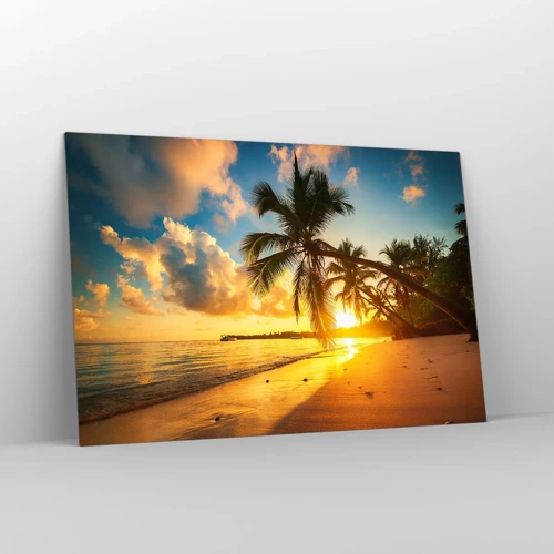 Glass picture - Caribbean Dream - 120x80 cm